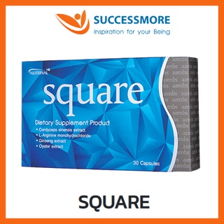 SUCCESSMORE NUTRINAL SQUARE 30 แคปซูล ผลิตภัณฑ์เสริมอาหารสำหรับสุภาพบุรษ ช่วยเพิ่มระดับออกซิเจนในเลือด...