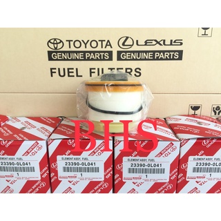 กรองโซล่า โตโยต้า ไฮลักซ์ วีโก้, ฟอร์จูนเนอร์ 2.5, 3.0 / Diesel Fuel Filter TOYOTA HILUX VIGO &amp; FORTUNER ปี 2005 - 2014.