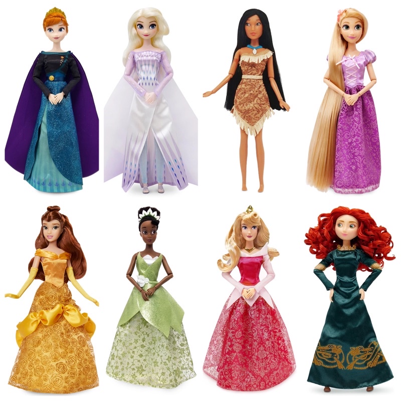 Disney Classic Dolls ตุ๊กตาเจ้าหญิงดิสนีย์ รุ่นใหม่ กล่องแบบใหม่ จาก DisneyStore