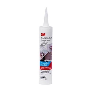 Dee-Double  โพลิเมอร์ยาแนว 3M HYBRID&amp;SEALANT 300 มล. สีขาว  ปีนยิงซิลิโคน สเปรย์โฟม วัสดุประสาน วัสดุอุดรอยรั่ว ซ่อมแซ