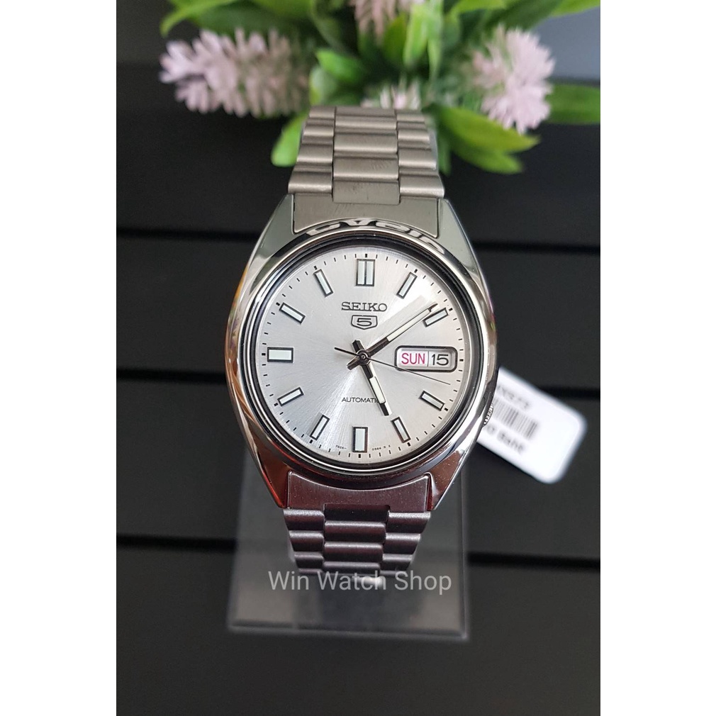 Win Watch shop นาฬิกา SEIKO 5 Automatic SNXS73K นาฬิกาผู้ชายสายแสตนเลส - มั่นใจ ของแท้ 100% รับประกั