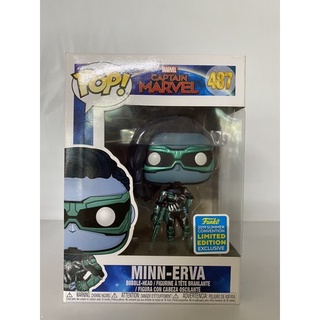 Funko Pop Minn Erva Captain Marvel SDCC 2019 Exclusive 487