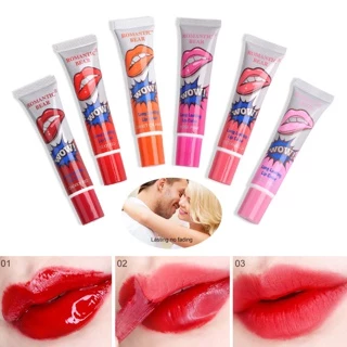 ลิปทินท์ กันน้ำ แบบลอกออก ติดทนนาน (ลิปtattoo) romantic