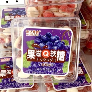 Dilixushi fruit jelly เยลลี่กลิ่นผลไม้เคลือบน้ำตาล