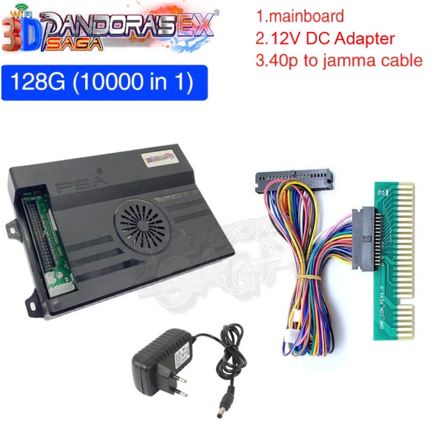 3D Pandoras EX Saga 10000 in 1