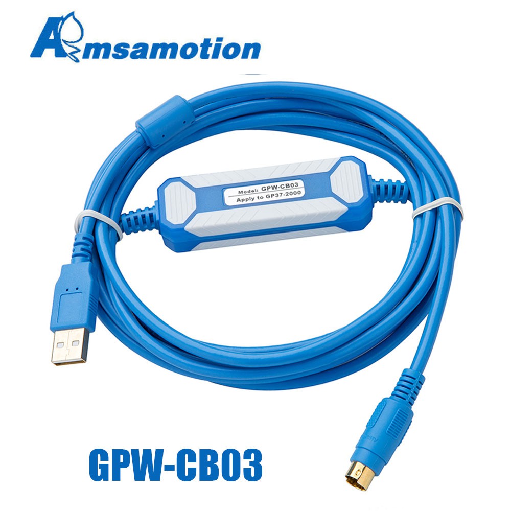 GPW-CB03+ เหมาะสําหรับ GP/Proface สายการเขียนโปรแกรมดาวน์โหลด GPW-CB03 GP37W2 GP2301 GP2500 PLC