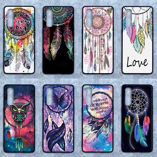 เคส Oppo Reno 3 pro ไม่มีรูหูฟัง ลายตาข่ายดักฝัน ขอบนิ่มหลังแข็ง เคสมือถือ เคสโทรศัพท์ Case เคส TPU ขอบนิ่มหลังแข็ง