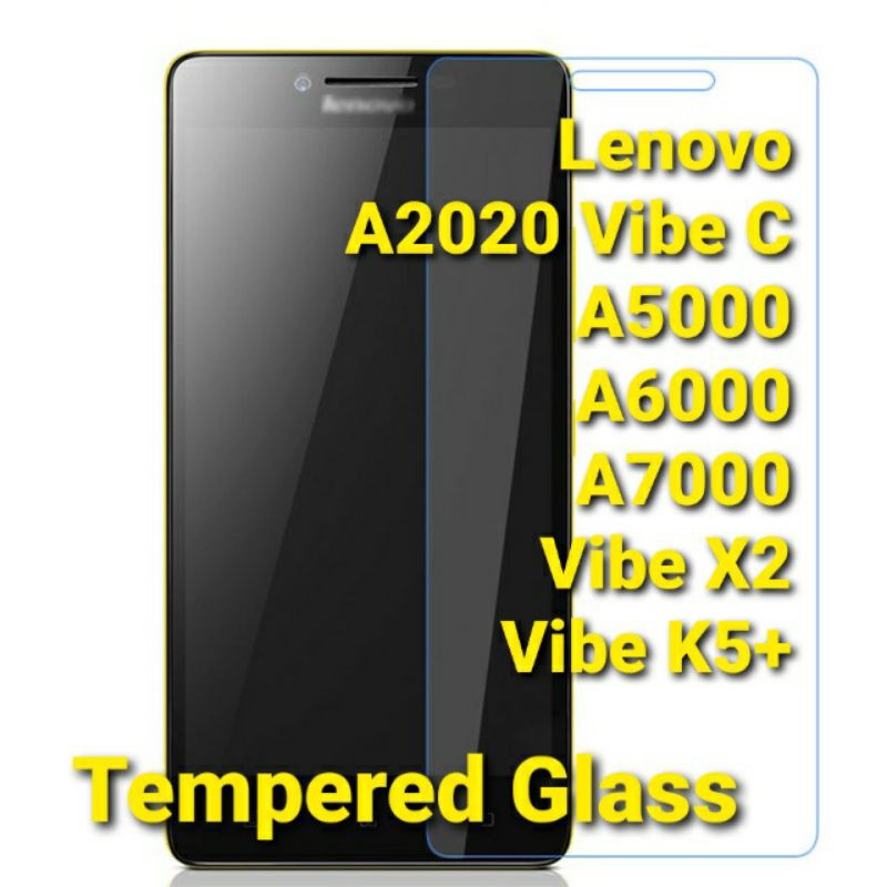 Lenovo A6020 Vibe K5 Plus A2020 Vibe C A5000 A6000 A7000 Vibe X กระจกนิรภัย