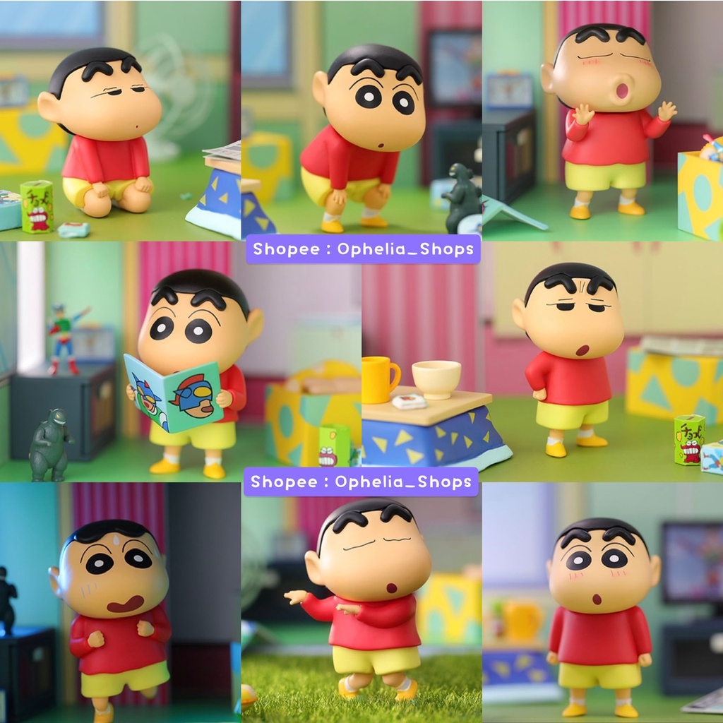 [แบบแยก] 52TOYS Crayon Shin Chan Emoji series ลิขสิทธิ์แท้ 👦🏻 ชินจังจอมแก่น ชินจัง จอมแก่น 52 Toys ข