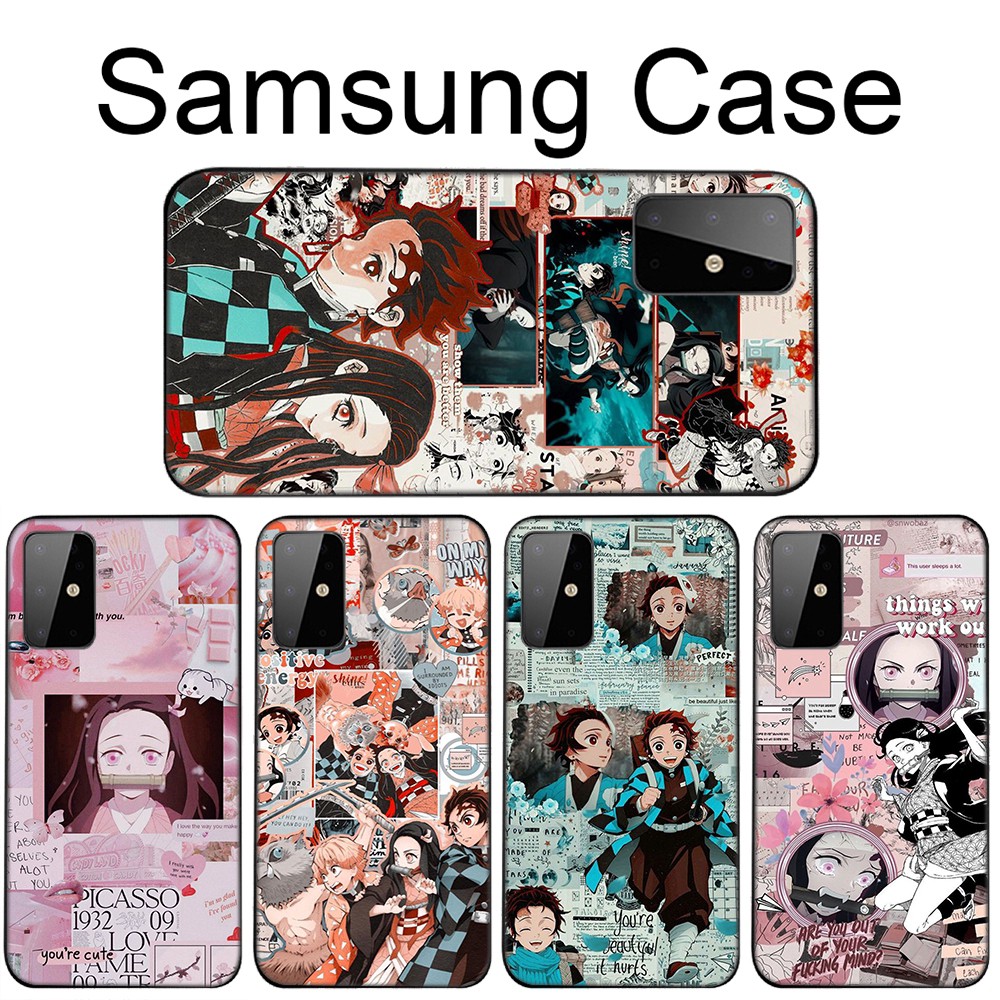 ดาบพ ฆาตอส ร Samsung Galaxy S Ultra Plus S10e S10 Note 10 Lite A51 1 A81 1 Soft Case Md38 Kimetsu No Yaiba Demon S 130