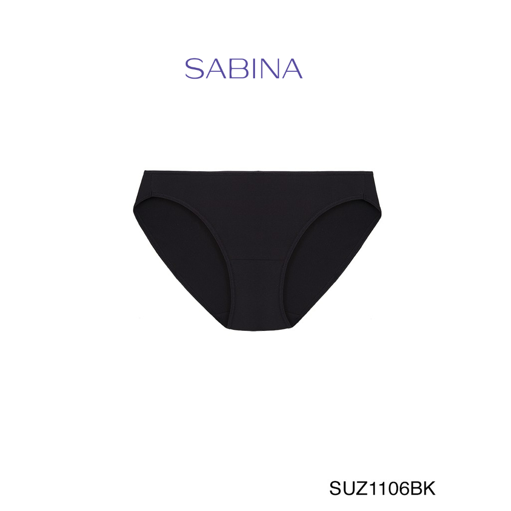 Sabina กางเกงชั้นใน (Bikini Sexy) รุ่น Panty Zone  รหัส SUZ1106BK สีดำ