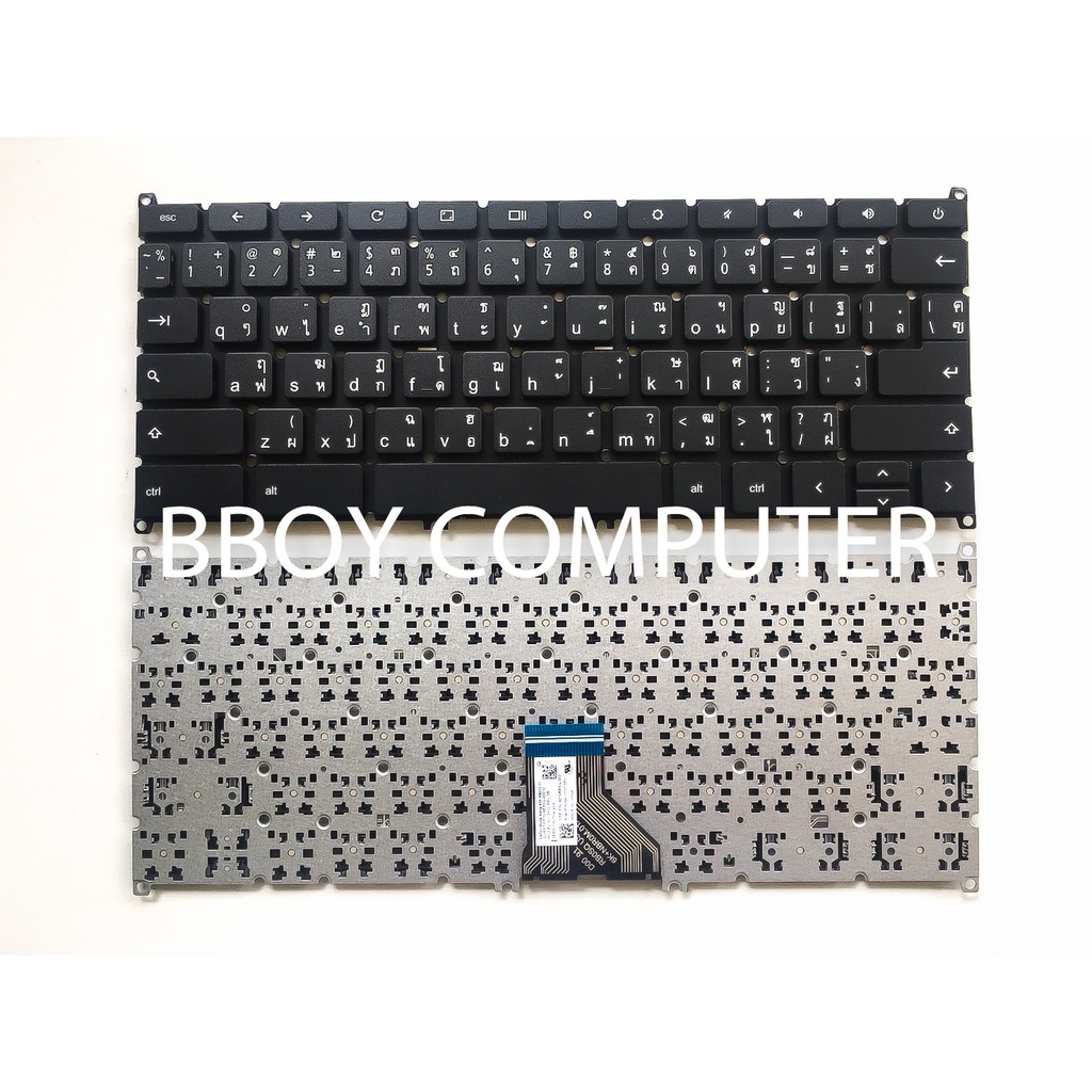 ACER Keyboard คีย์บอร์ด ACER Chromebook C720 C720P C720-2800 C730 C735 C910 11 C740 13 C810 Chromebo