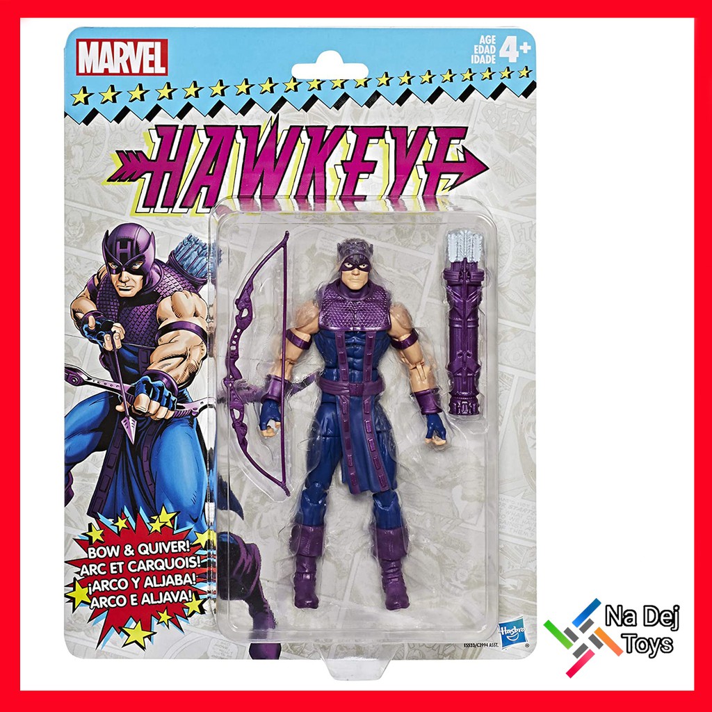 marvel legends hawkeye vintage