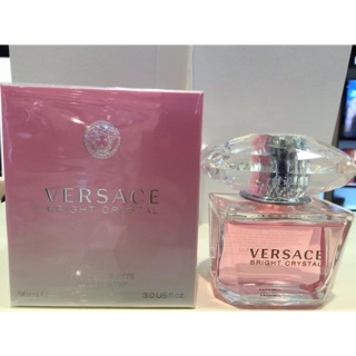 Versace Bright Crystal EDT 90ml กล่องซีล