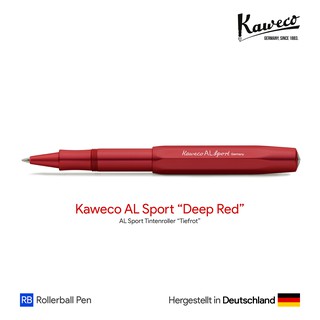 Kaweco AL Sport "Deep Red" Rollerball Pen - ปากกาโรลเลอร์บอลล์คาเวโก้ เอแอลสปอร์ต สีแดงสด