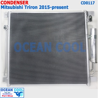 แผงแอร์ มิตซูบิชิ ไทรทัน 2015 - 2021 CD0117 Condenser For Mitsubishi Triton รังผึ้งแอร์ มิตซู แผงรังผึ้ง Mitsu แผงคอยล์