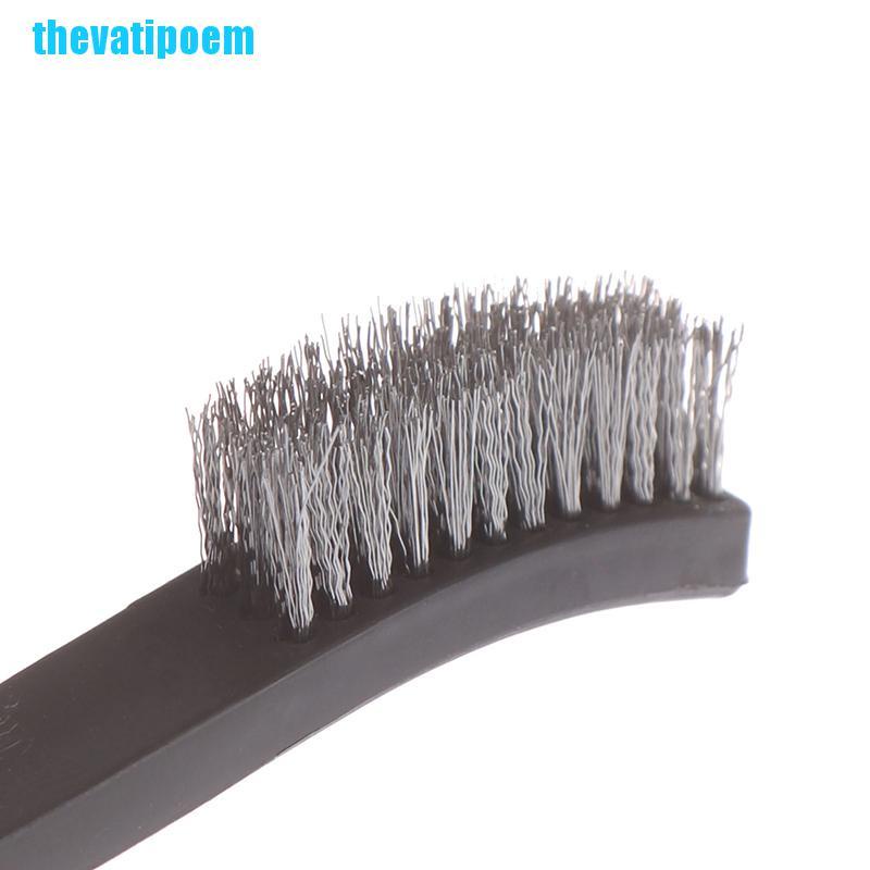 ชุดแปรงลวดเหล็กทําความสะอาดปืน 7 ชิ้น + ปิ๊กไนล่อน 4 ชิ้น / - รูปที่ 2