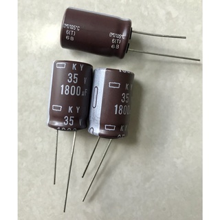 1800UF 35V NCC 16x25 (1 ชุดมี 5 ตัว)