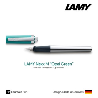 Lamy Nexx M "Opal Green" Fountain Pen - ปากกาหมึกซึมลามี่เน็กซ์ เอ็ม สีเขียวโอปอล