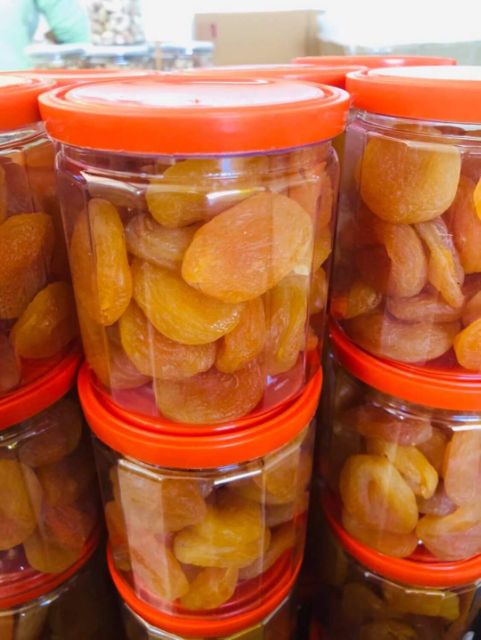 (1กระปุก) แอปริคอต อบแห้ง dried apricot ตรา organicwa