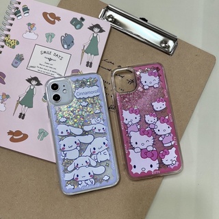 !!!พร้อมส่งจากไทย!!! Samsung case TPU กากเพชร น้ำไหลลายการ์ตูน น่ารักมาก J4plus J7 J7prime J7pro A20 A30 A22(5G) A32(5G)