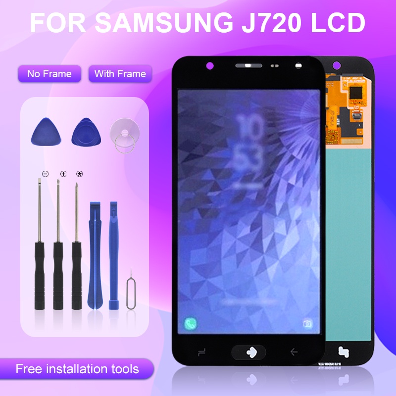 Catteny For Samsung Galaxy J7 Duo 2018 Lcd With J720F J720M Touch Screen Digitizer J720 Display Asse