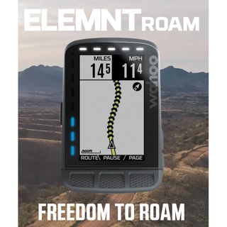 ไมล์จักรยาน wahoo ELEMNT ROAM GPS bike computer