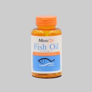 Maxxlife Fish Oil 30cap แม็กซ์ไลฟ์ ฟิชออย น้ำมันปลา 30เม็ด