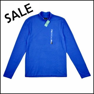 SALE SALE SALE เสื้อคอเต่าผ้ายืดเยี่ยมๆทำจาก Organic Cotton สีน้ำเงินทรงเข้ารูป