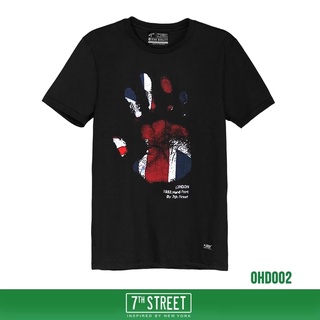 เสื้อยืดแขนสั้นผู้ชาย 7th Street  รุ่น Hand (Signature)