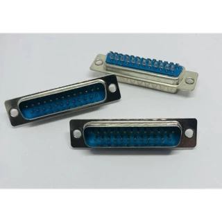 ชุดหัวประกอบ DB-9 DB9 ,DB15 ,DB25 Male Female Connector with socket D-Sub 9 pin PCB Connectorเปลือกโลหะ เปลือกเหล็ก VGA