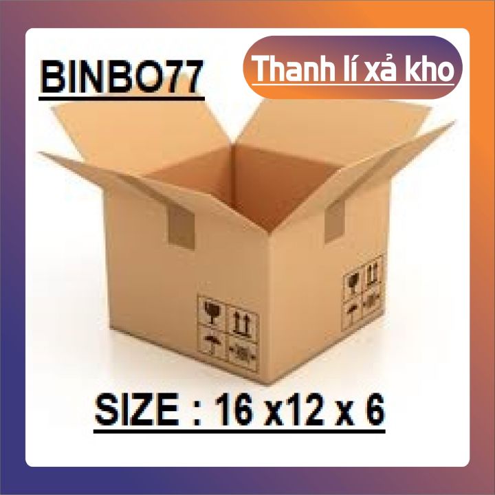 16x12x6 ชุด 100 กล่อง