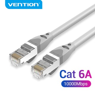 VENTION สายเคเบิ้ลเครือข่ายอีเธอร์เน็ต Cat6A Sftp Patch Rj45 Lan ความเร็วสูง 10 Gbps 500 Mhz สําหรับ Laptop Pc IBH