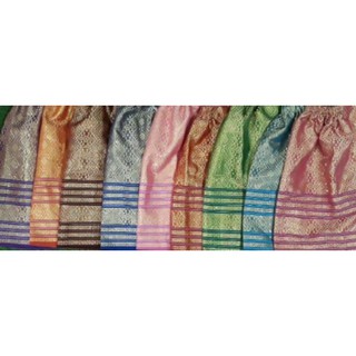 ผ้าถุงแพรวา ผ้าไหมแพรวา ไซด  SS S M L XL เด็ก8เดือน-14ปี