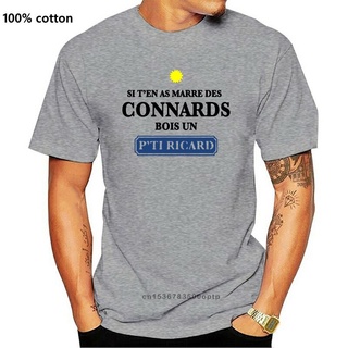 กระหน่ํา เสื้อยืด พิมพ์ลาย Siten As Marre Des Connards Bois Un Pti Ricard สไตล์ฮิปฮอป Euro S-3 0 KCblmi51DIibhn28Size S-