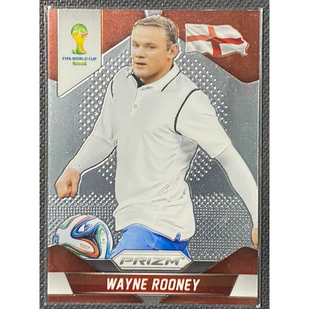 Panini Soccer Card 2014 World Cup Prizm Wayne Rooney England 142