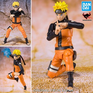 Bandai งานแท้ ฟิกม่า Bandai Uzumaki Naruto Shippuden อุซึมากิ นารูโตะ ชิปปุเดง นินจาจอมคาถา โอ้โฮเฮะ ตำนานวายุสลาตัน