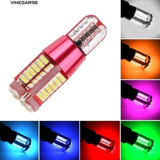 💋ใช้โค้ด TECH30 ลด 30% ด่วนๆ!👍Vine T10 57SMD LED ข้อผิดพลาด Canbus ฟรี Super Bright Auto Wedge หลอดไฟหลอดไฟ