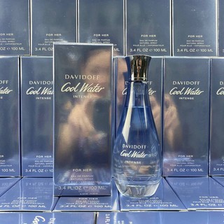 *****Special*****  DAVIDOFF Cool Water INTENSE EDP For Her “หอมยิ่งขึ้น ติดทนยิ่งกว่า กลิ่นหอมแน่นนอนที่สุด”  เคาน์เตอร์