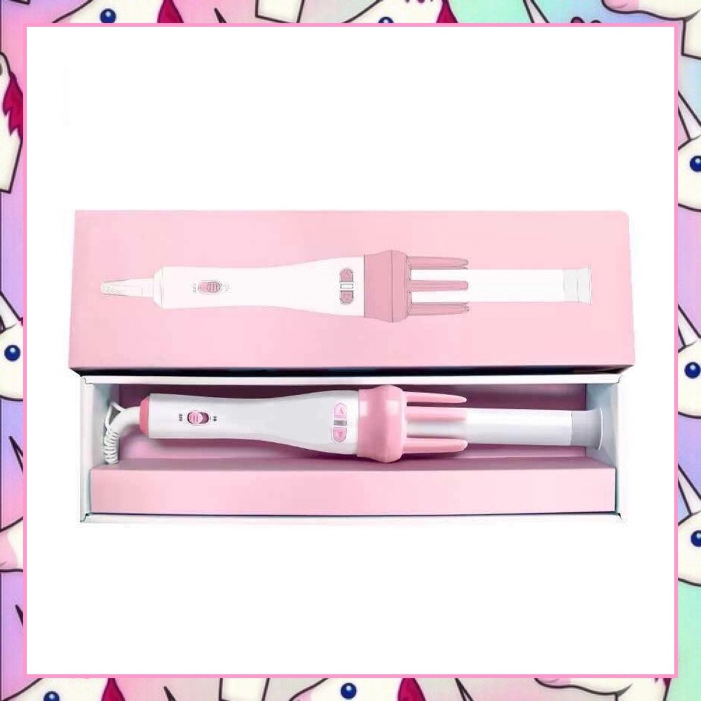 *พร้อมส่ง/ถูกสุด* Culer แกนม้วนผมอัตโนมัติ เครื่องหนีบผม พร้อมกิ้ฟหวี เครื่องม้วนผมอัตโนมัติ ชมพู ขาว Hair