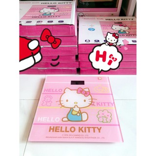 [KITT142 ลดสูงสุด80]เครื่องชั่งน้ำหนัก ดิจิตอล​ ลายคิตตี้​ Hellokitty​