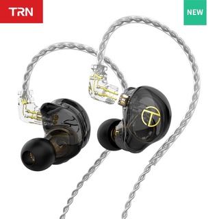 Trn St2 หูฟังอินเอียร์ 1Ba+1Dd Hybrid Technology Hifi สําหรับเล่นกีฬาตัดเสียงรบกวน