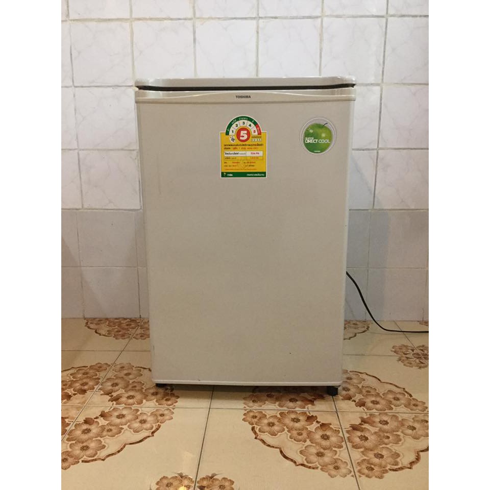 ตู้เย็น 3 คิว (1 ประตู)TOSHIBA(โตชิบา)(ราคานี้ยังไม่รวมค่าขนส่ง) ค่ะ