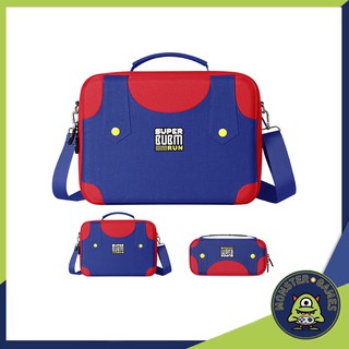 กระเป๋าสะพายข้าง Super BUBM Run Nintendo Switch 2 in 1 (Nintendo Switch bag)(กระเป๋า Nintendo Switch)(BUBM Mario Bag)