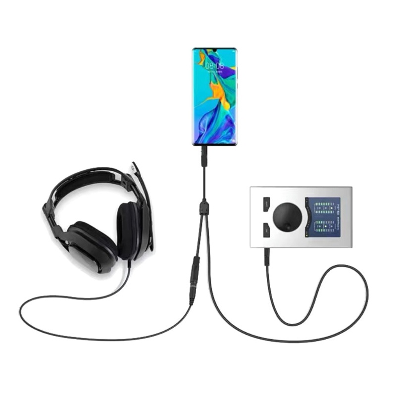 RR Game Capture Party Link Cable Adapter Chat Talk Gaming สําหรับ X Box One