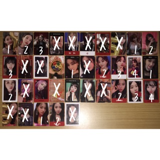 [พร้อมส่ง] TWICE - การ์ด Yes or Yes นายอน โมโมะ ซานะ จีฮโย มินะ ดาฮยอน แชยอง จื่อวี