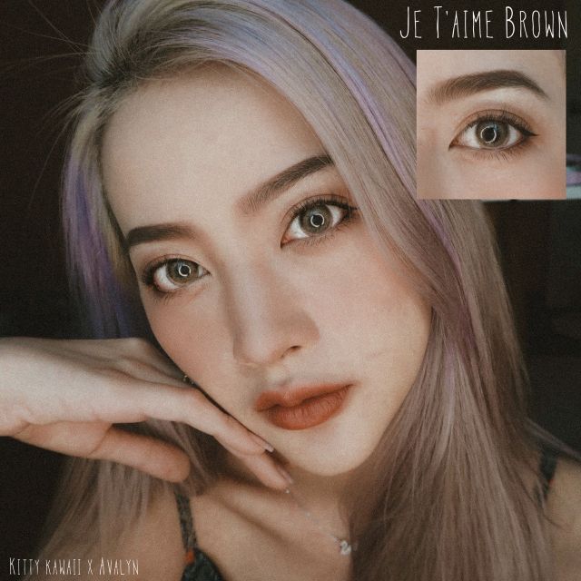 คอนแทค คอนแทคเลนส์ รายเดือน ยี่ห้อ kitty kwaii