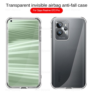 For Oppo Realme GT2 Pro Silicon Shockproof Cover Realmi GT 2 GT2Pro Realmy GT Neo2 Neo3 Neo 3 Clear Airbag Protector Case Fundas