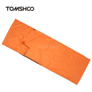 tomshoo 70x210 ซม. ถุงนอนโพลีเอสเตอร์สําหรับพกพาตั้งแคมป์เดินป่า