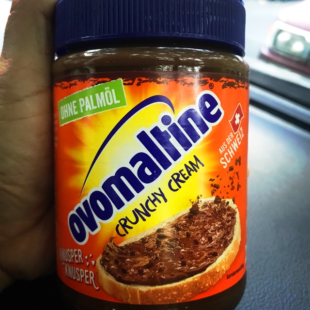 Ovomaltine crunchy cream โอวัลตินครั้นชี่ครีม